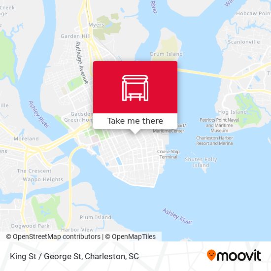 King St / George St map