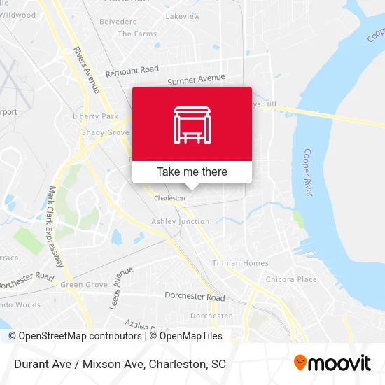 Mapa de Durant Ave / Mixson Ave