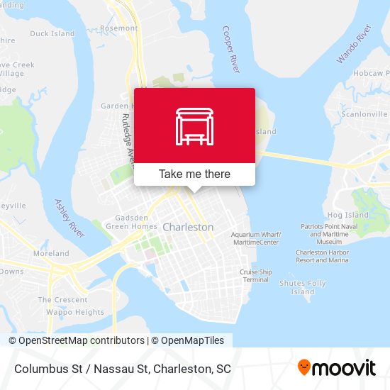 Mapa de Columbus St / Nassau St