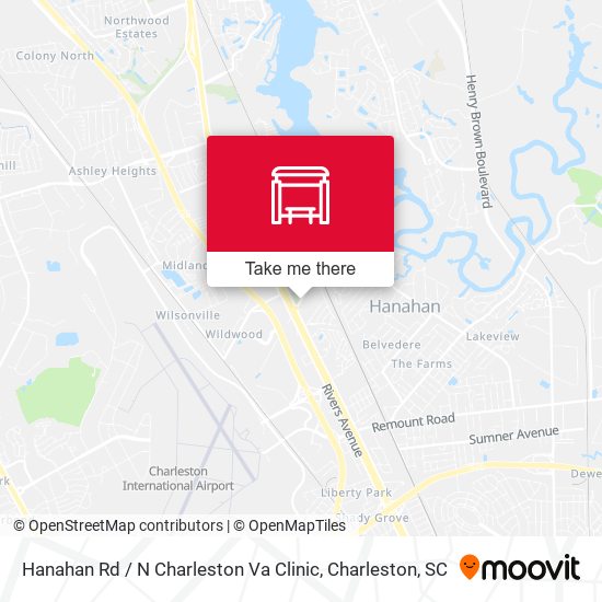 Mapa de Hanahan Rd / N Charleston Va Clinic