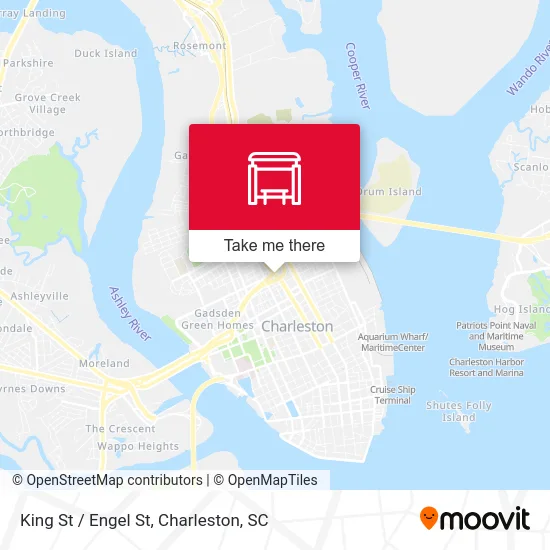 King St / Engel St map