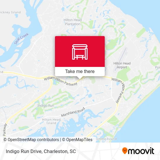 Indigo Run Drive map