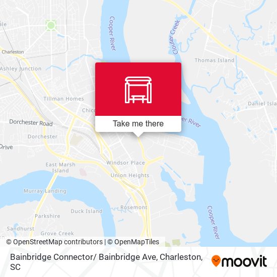 Mapa de Bainbridge Connector/ Bainbridge Ave