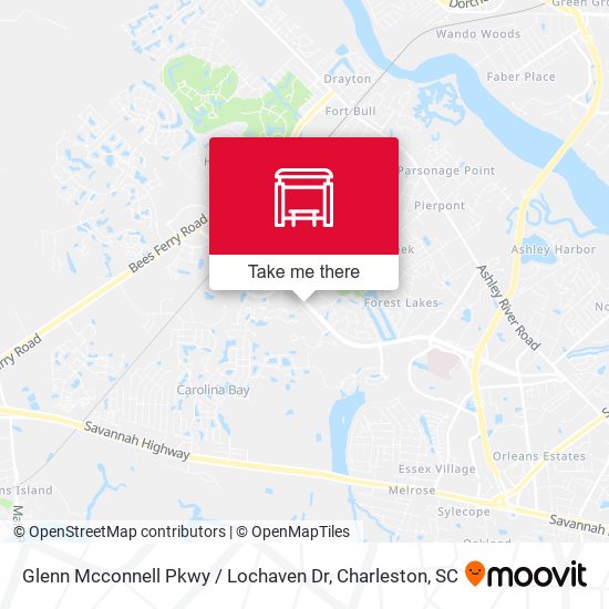 Glenn Mcconnell Pkwy / Lochaven Dr map