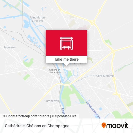 Cathédrale map
