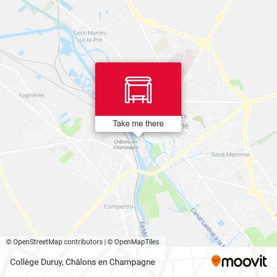 Collège Duruy map