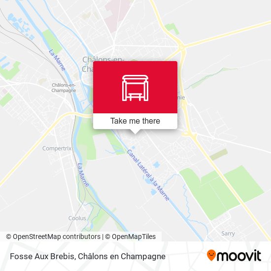 Fosse Aux Brebis map