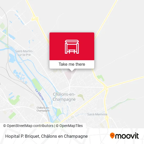 Hopital P. Briquet map