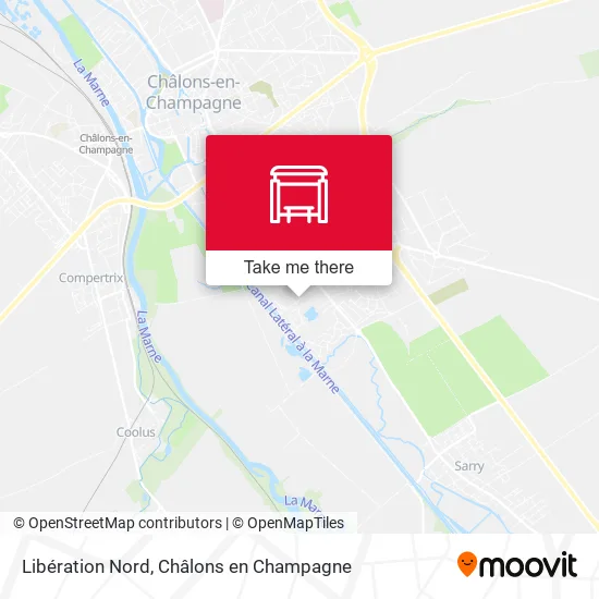 Libération Nord map