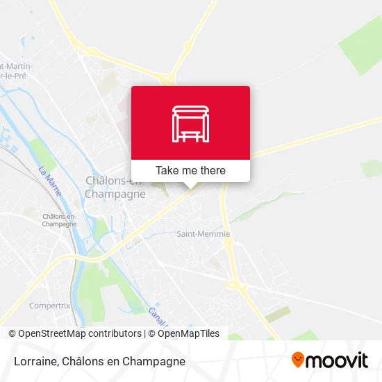 Lorraine map