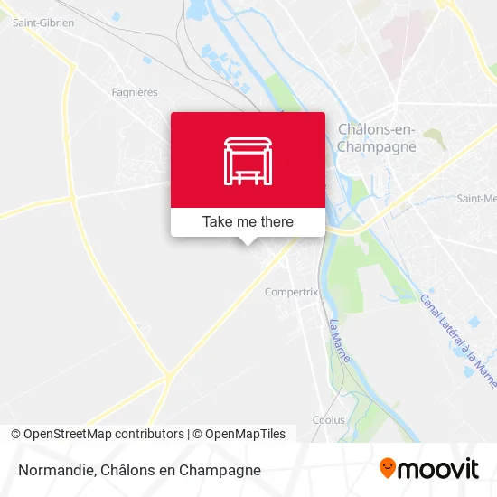 Normandie map