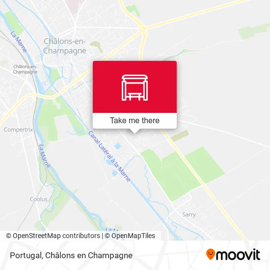 Portugal map