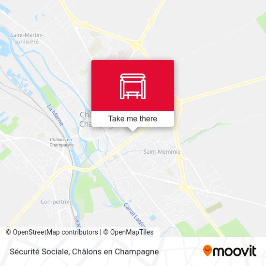 Sécurité Sociale map