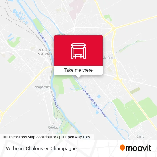 Verbeau map