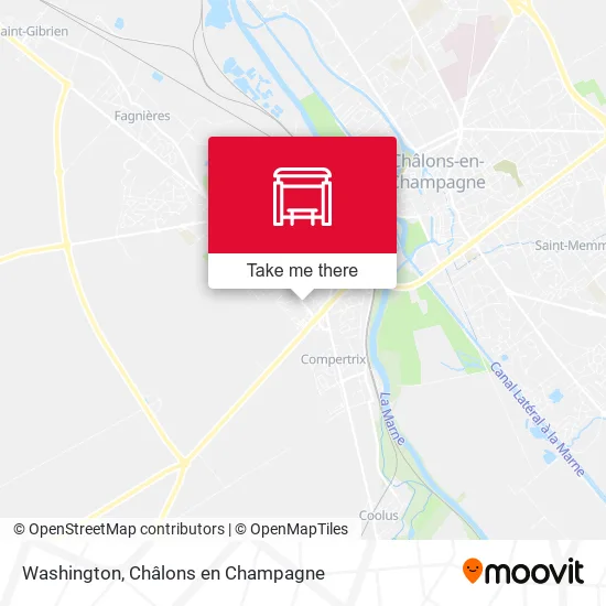 Washington map
