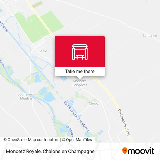 Moncetz Royale map