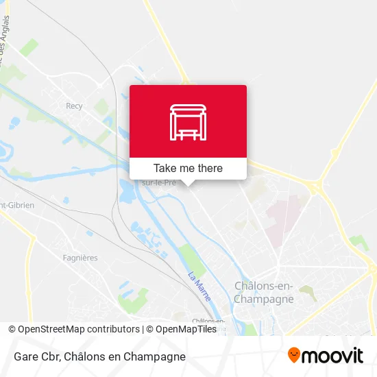 Gare Cbr map