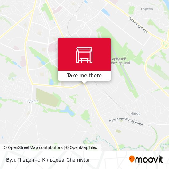 Вул. Південно-Кільцева map