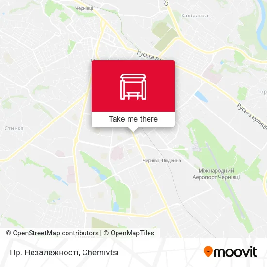Карта Пр. Незалежності