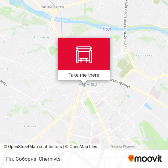 Карта Пл. Соборна