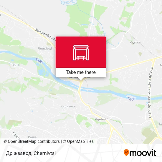Карта Дріжзавод