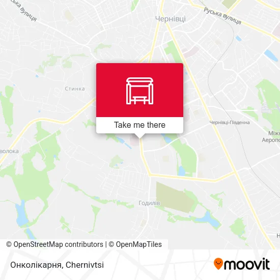 Карта Онколікарня