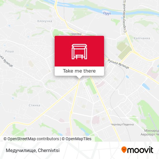 Медучилище map