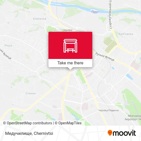 Карта Медучилище