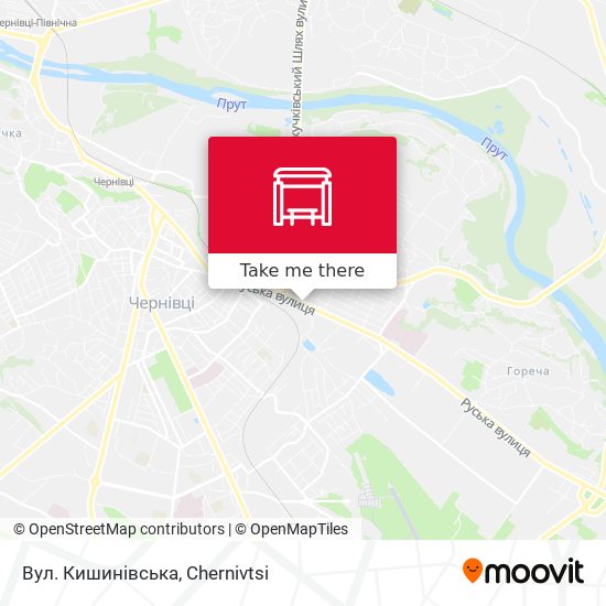 Вул. Кишинівська map