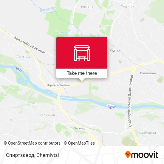Карта Спиртзавод