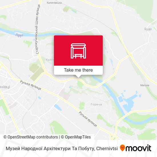 Карта Музей Народної Архітектури Та Побуту
