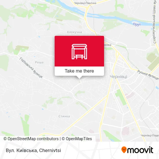 Карта Вул. Київська