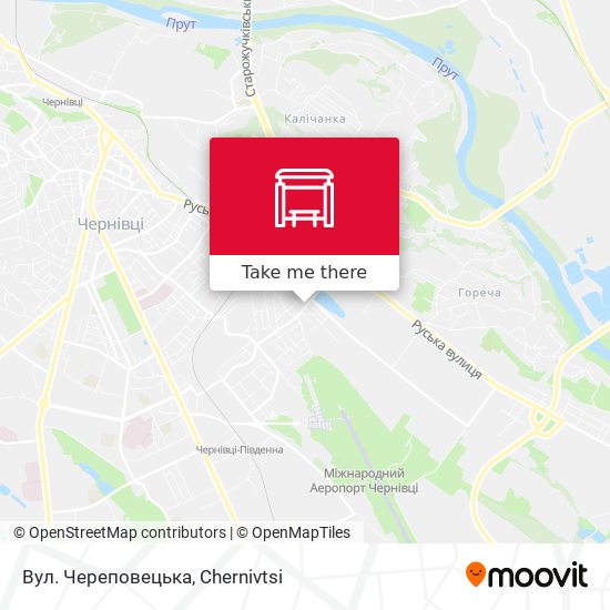 Вул. Череповецька map