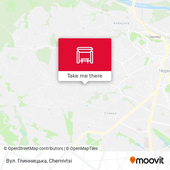 Вул. Глинницька map