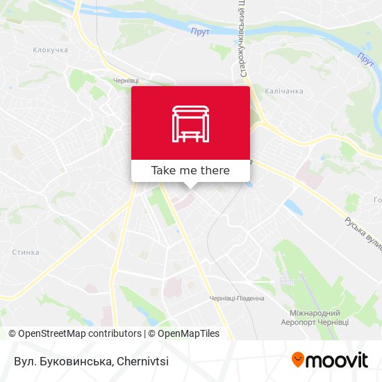 Вул. Буковинська map