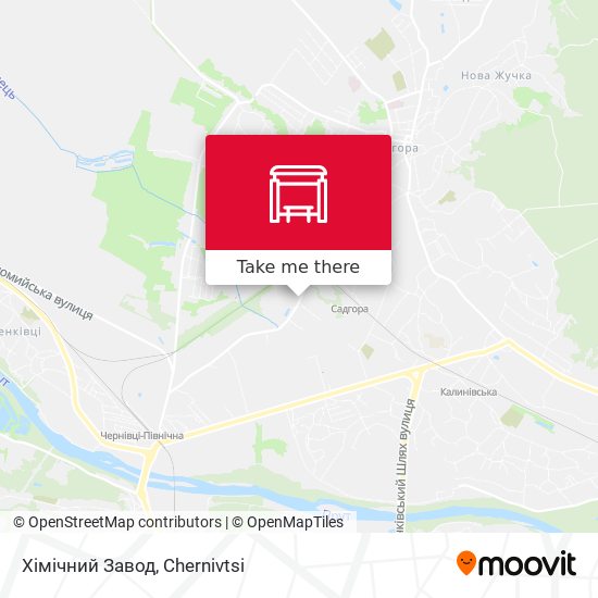 Хімічний Завод map