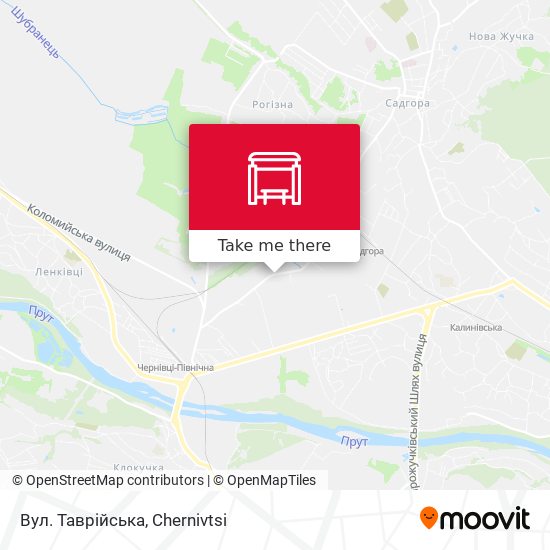 Вул. Таврійська map