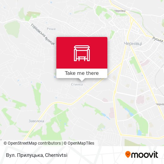 Вул. Прилуцька map