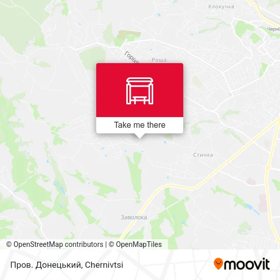 Карта Пров. Донецький