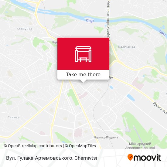 Вул. Гулака-Артемовського map