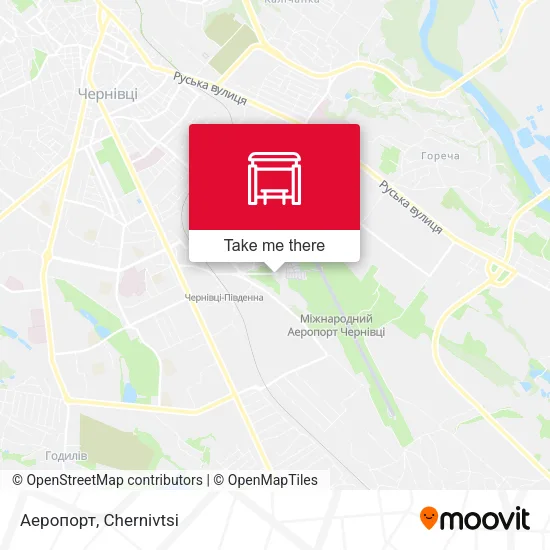 Карта Аеропорт