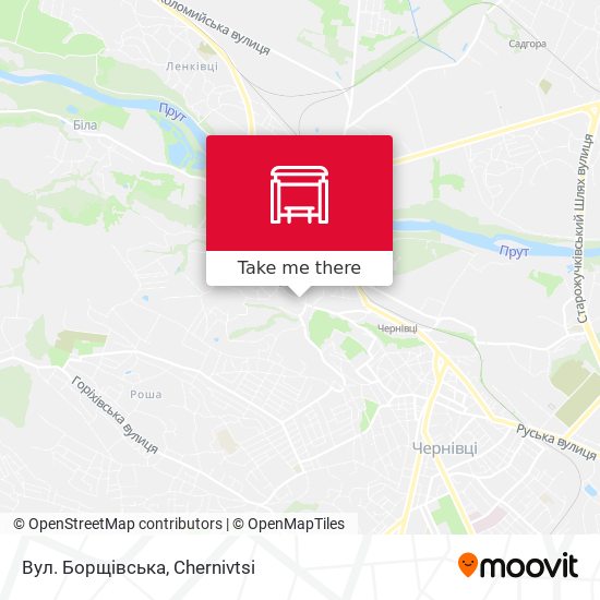 Вул. Борщівська map