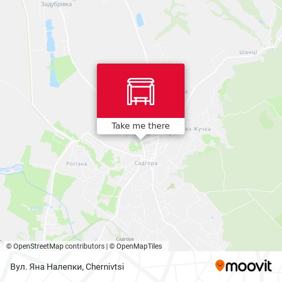 Вул. Яна Налепки map