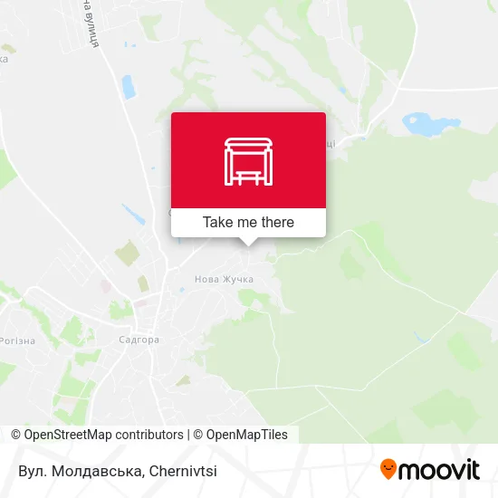 Карта Вул. Молдавська