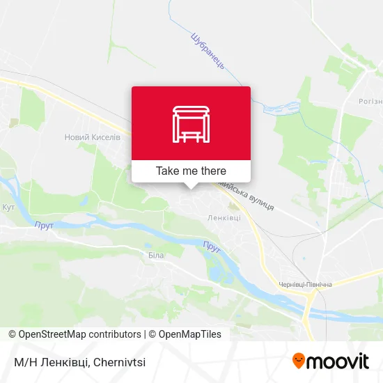 Карта М/Н Ленківці
