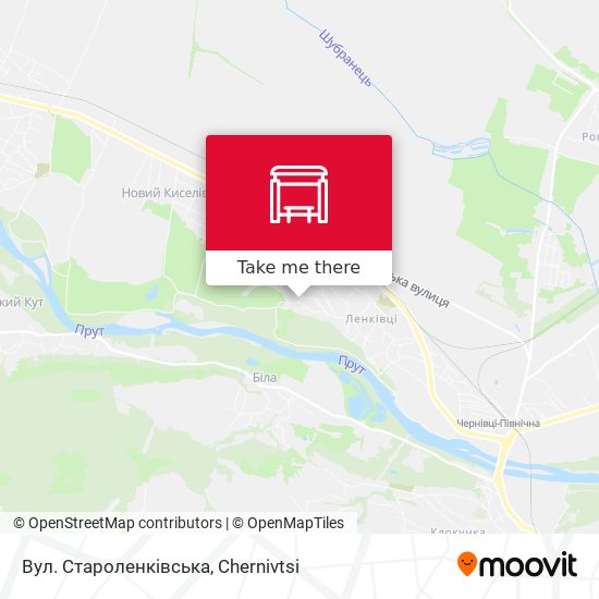 Вул. Староленківська map