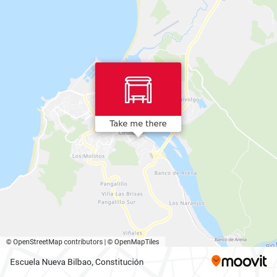 Mapa de Escuela Nueva Bilbao