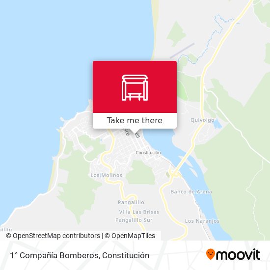 1° Compañía Bomberos map