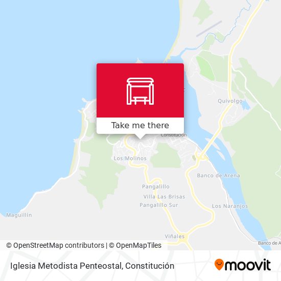 Iglesia Metodista Penteostal map