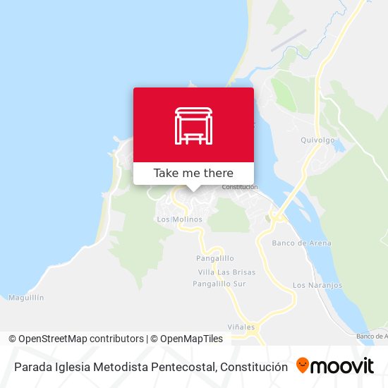Mapa de Parada Iglesia Metodista Pentecostal